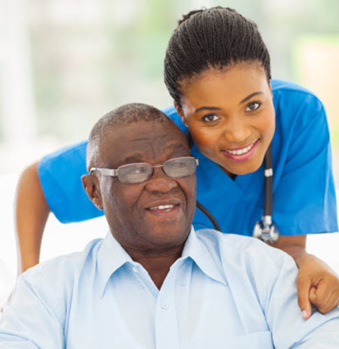 Nurse Visiting home