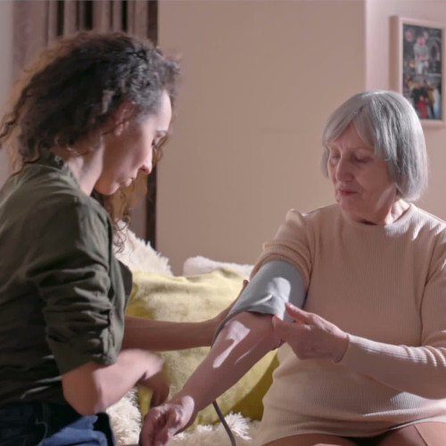 Nurse Visiting home